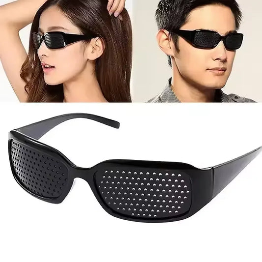 Wearable Anti-fatigue Vision Care Corrective Glasses Improve Stenopeic Pinhole Pin Hole Glasses Eye Protection For Men Women