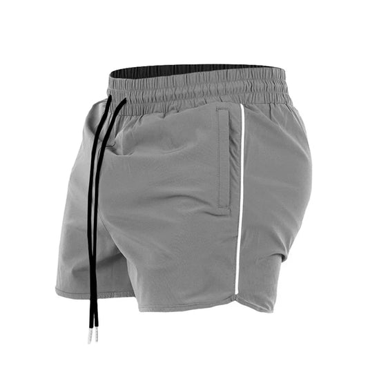Men's Shorts 2024 Summer New Gym Jogging Exercise Shorts Men Sports Fitness Quick-drying Beach Multiple Pockets Running Shorts