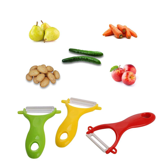 Ceramic Peeler 4 Color Vegetable Fruit Peeler Kitchen Potato Carrot Cucumber Peeler Peeling Kitchen Gadgets KC0113