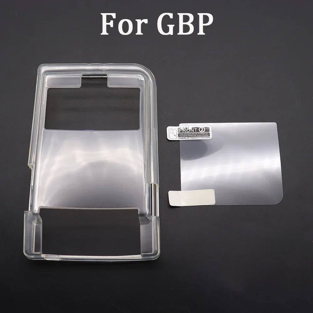 1Pc Transparent Case Cover For GBC GBA GBP GBA SP Protective Cover For Nintend Gameboy GB Silicone Soft Crystal Shell