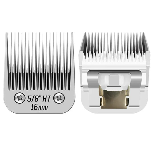 5/8" HT Detachable Pet Ceramic Blade, Compatible with Andis, Oster A5, Wahl KM(10,5,2) Series Dog Clippers, Size: 3/4" 16mm