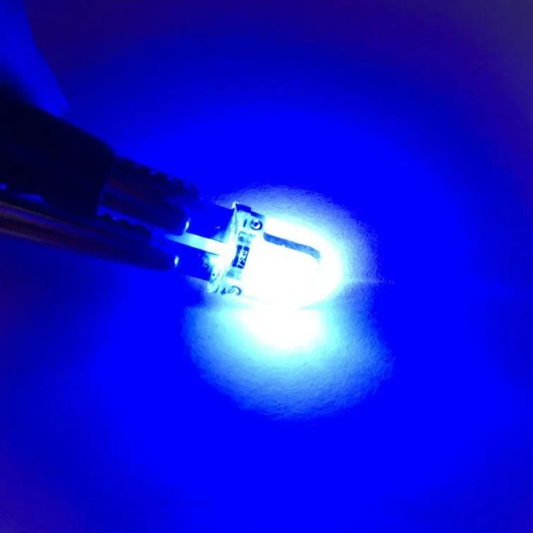 10Pcs T10 W5W BULB LED Car License Plate Lamp COB T10 LED Canbus Clearance Lamp Led Parking Bulb Car Interior Reading Light