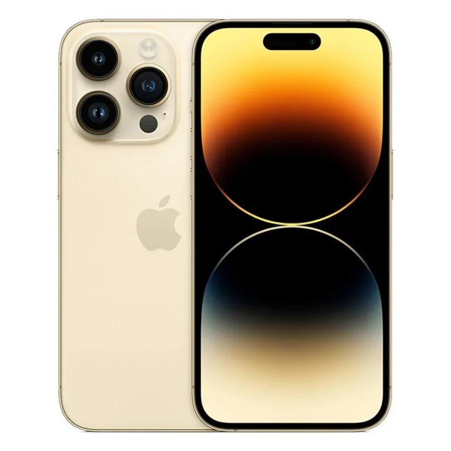 Unlocked Apple iPhone 14 pro Max Original 128GB 256GB ROM 6GB RAM 6.7' Genuine Retina OLED Face ID physics A15 Chip NFC Used14pm