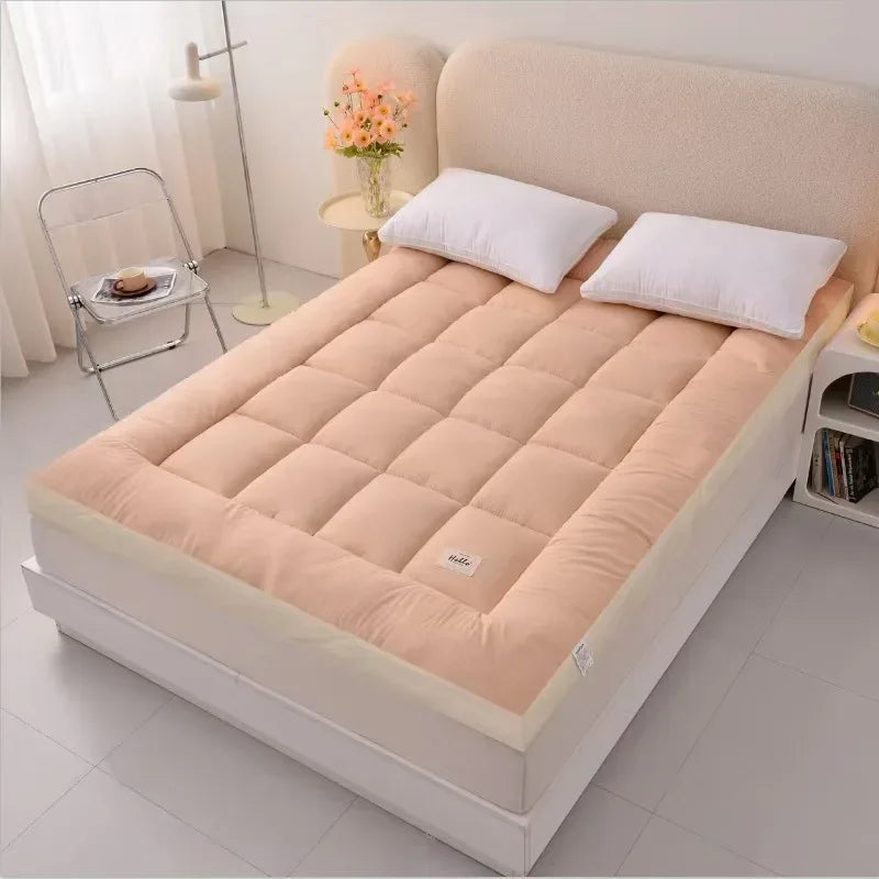NewestFoldable Lightweight Portable Sleeping Pad/Tatami Mat Japanese Futon Mattress Soft Fabric,Easy Storage & Travel Mattress