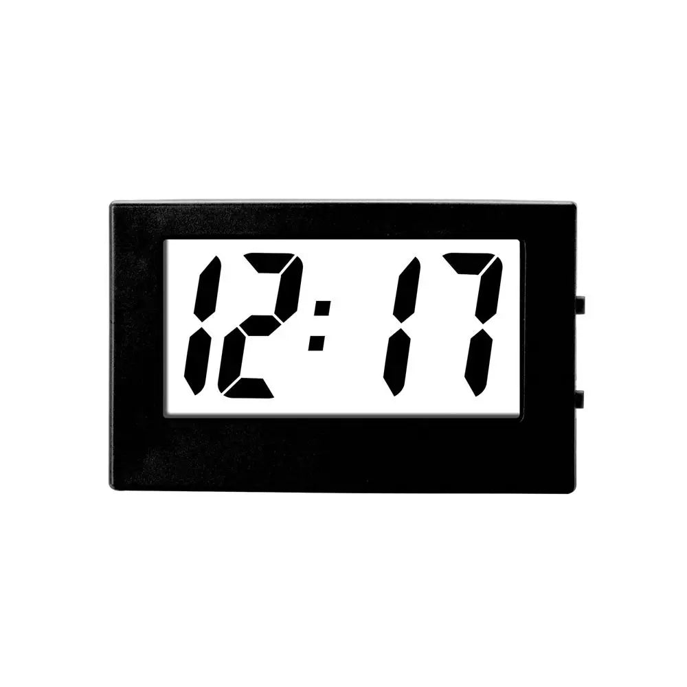 Creative Small Mini Triangle Clock ABS Mute Desk Digital Clock Electronic Simple Home