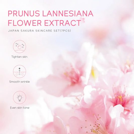 LAIKOU 30g Japan Sakura Essence Face Cream Hydrate Moisturizing Cherry Blossom Refreshing Essence Facial Lotion Korean SkinCare