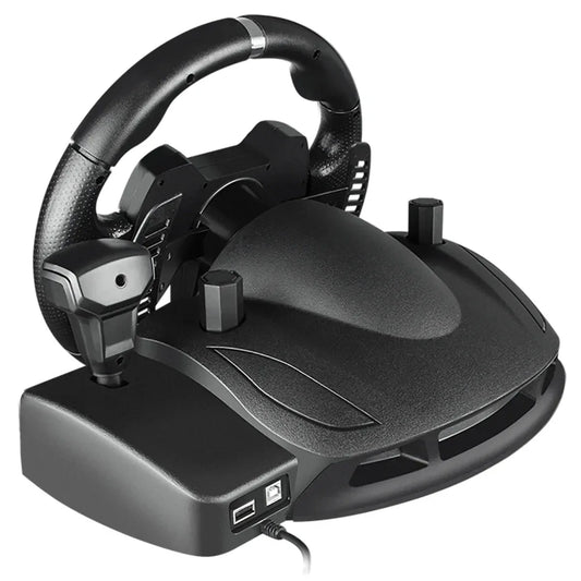 270 Degree Racing Steering Wheel Vibration Controller Game Simulation Racing Pedals for switch/xbox 360/one/pc/ps4/3/Android