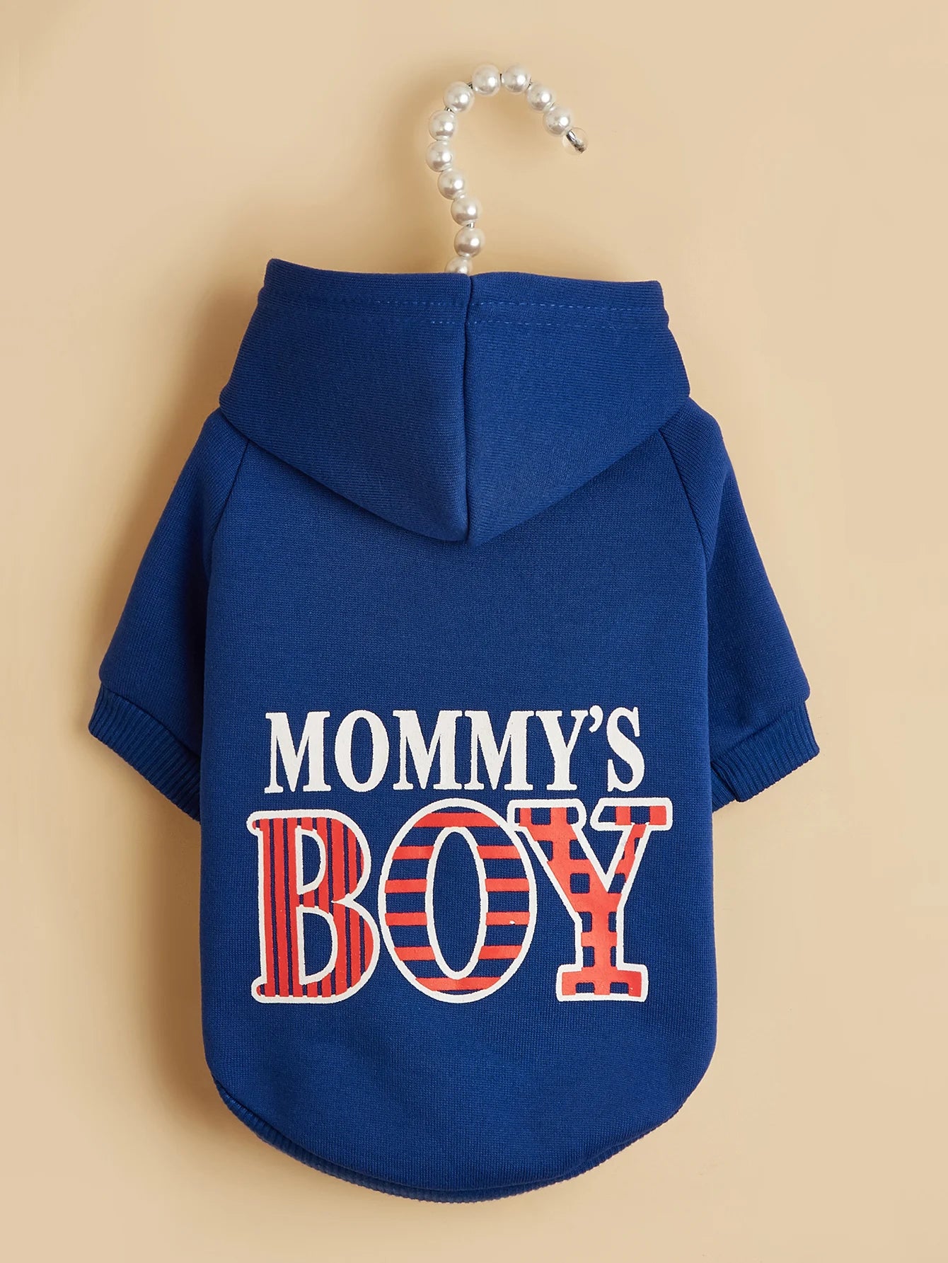 Pet Clothes for Dog Cat Puppy Hoodies Coat MOMMY'S BOY Sweatshirt Dog Outfits for Small Medium Dog Cat