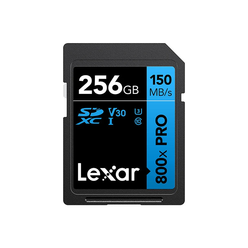 Lexar SD Card 800x Pro Read 150MB/s SDXC Flash Card 64GB 128GB 256GB V30 UHS-I SDHC 32GB Memory Card Storage Card For Camera