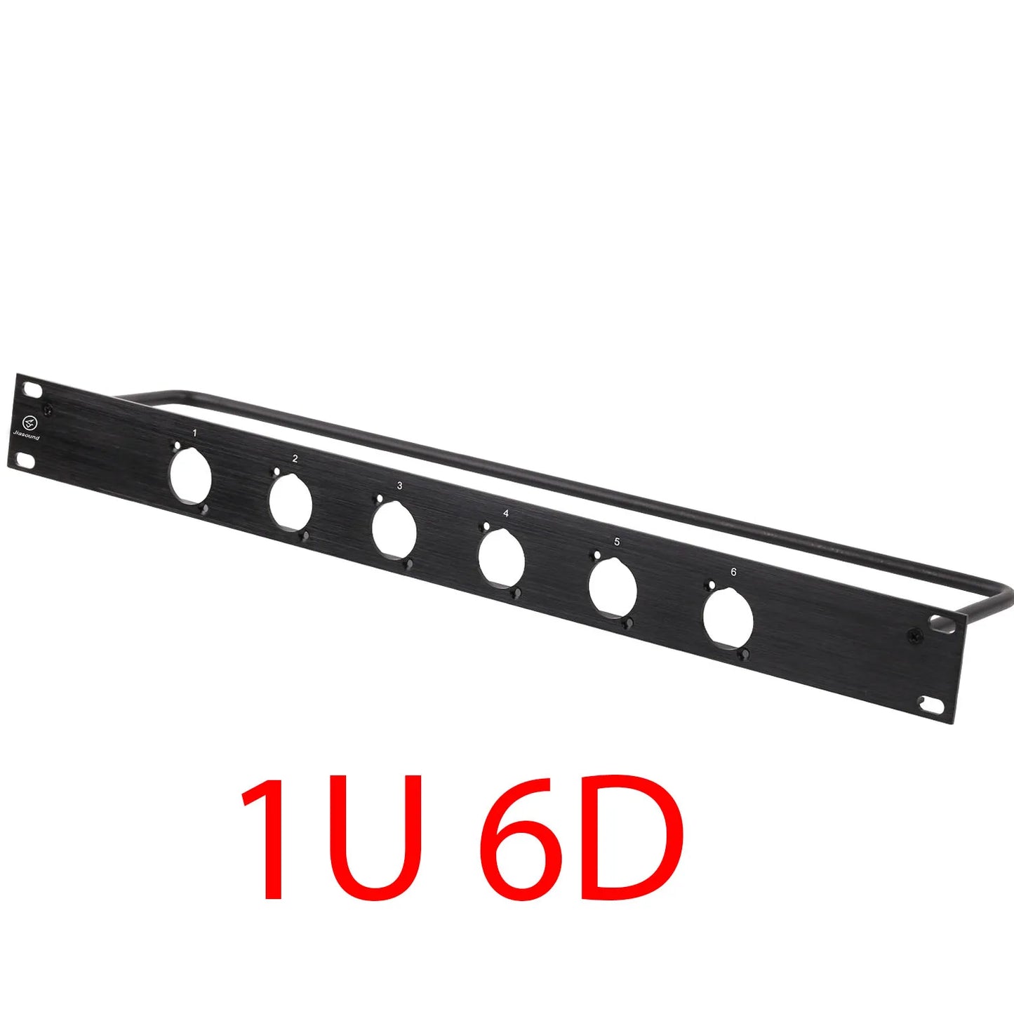 1U 2U Rack Patch Panel 8 12 16 24 Way Channel Flight Case Mount for XLR Connecctor Male Female SpeakOn Cabinet Mounting Panel