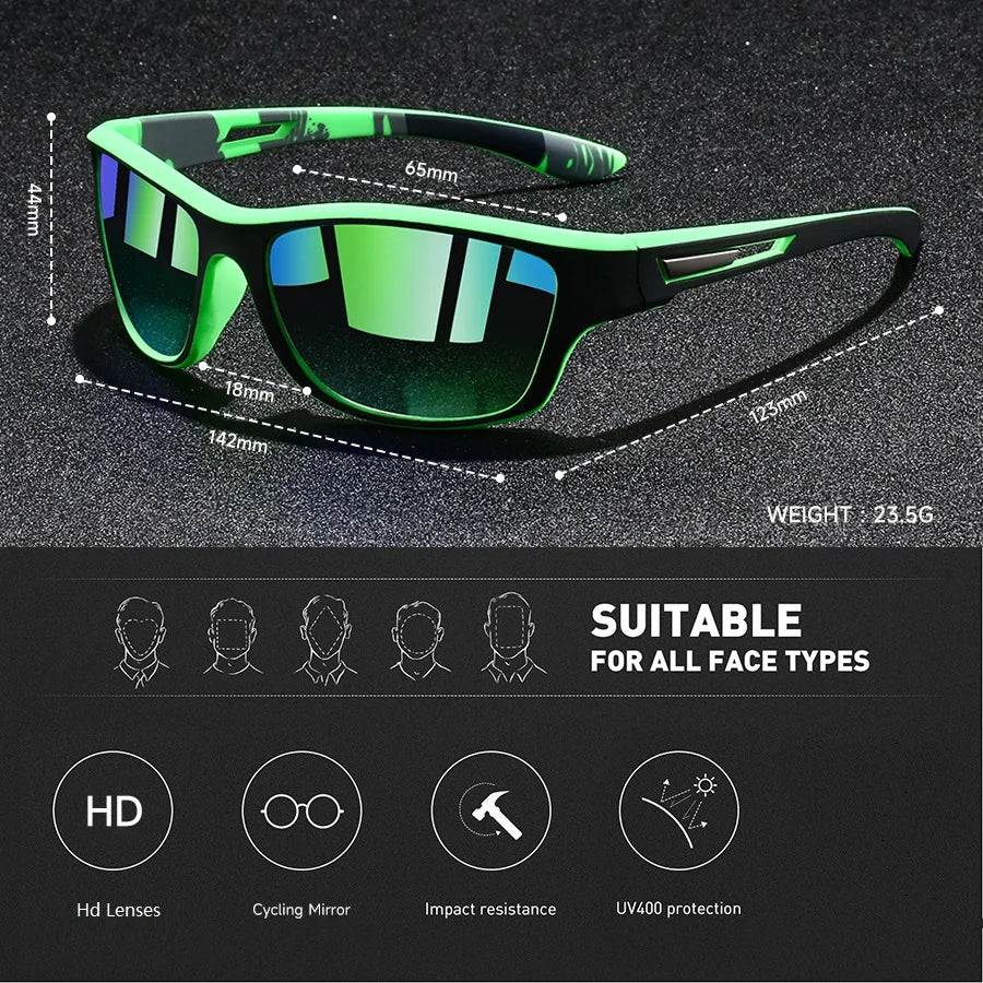 20 PCS Fashion Vintage Fishing Cycling Sports Sunglasses Men Women Running Mountaineering Sport Man Sun Glasses UV400 Eyewear
