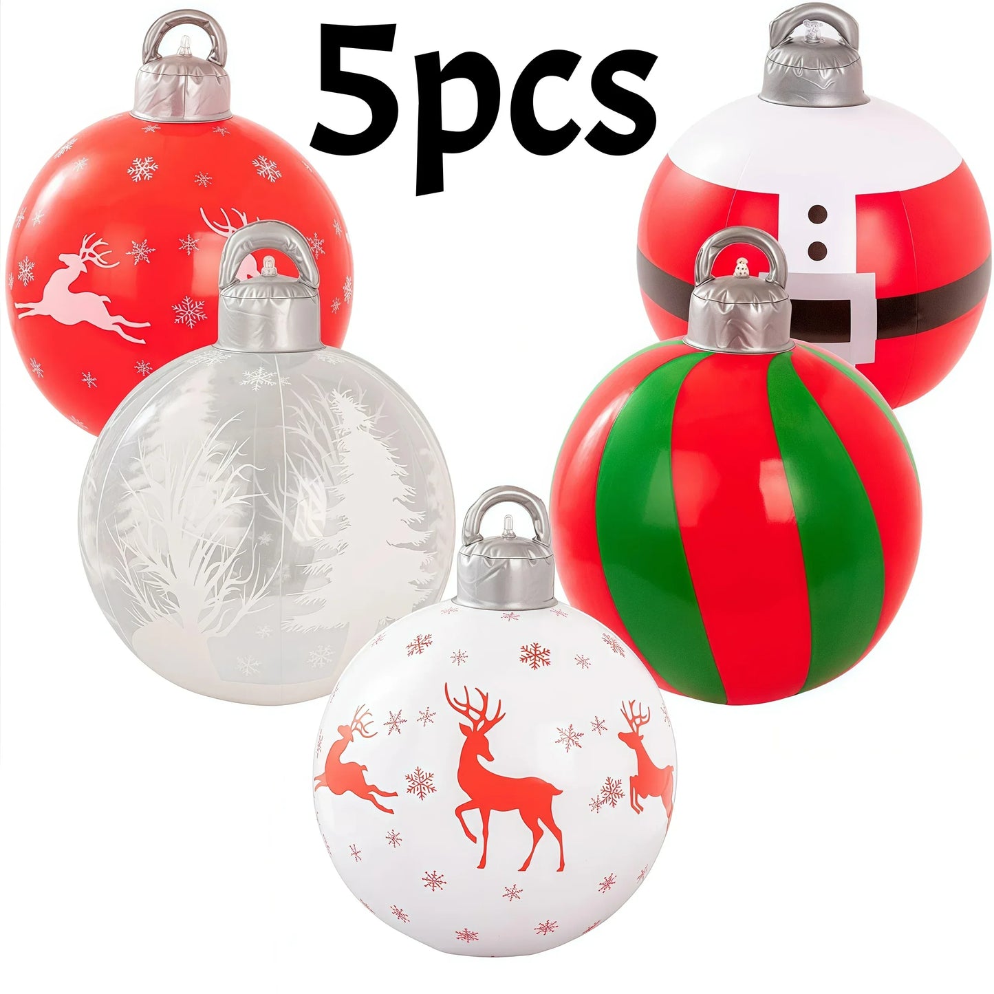 Multiple Styles Giant Inflatable Christmas Ball Home Outdoor Inflatable Decoration Christmas Snowman PVC Inflatable Decorated