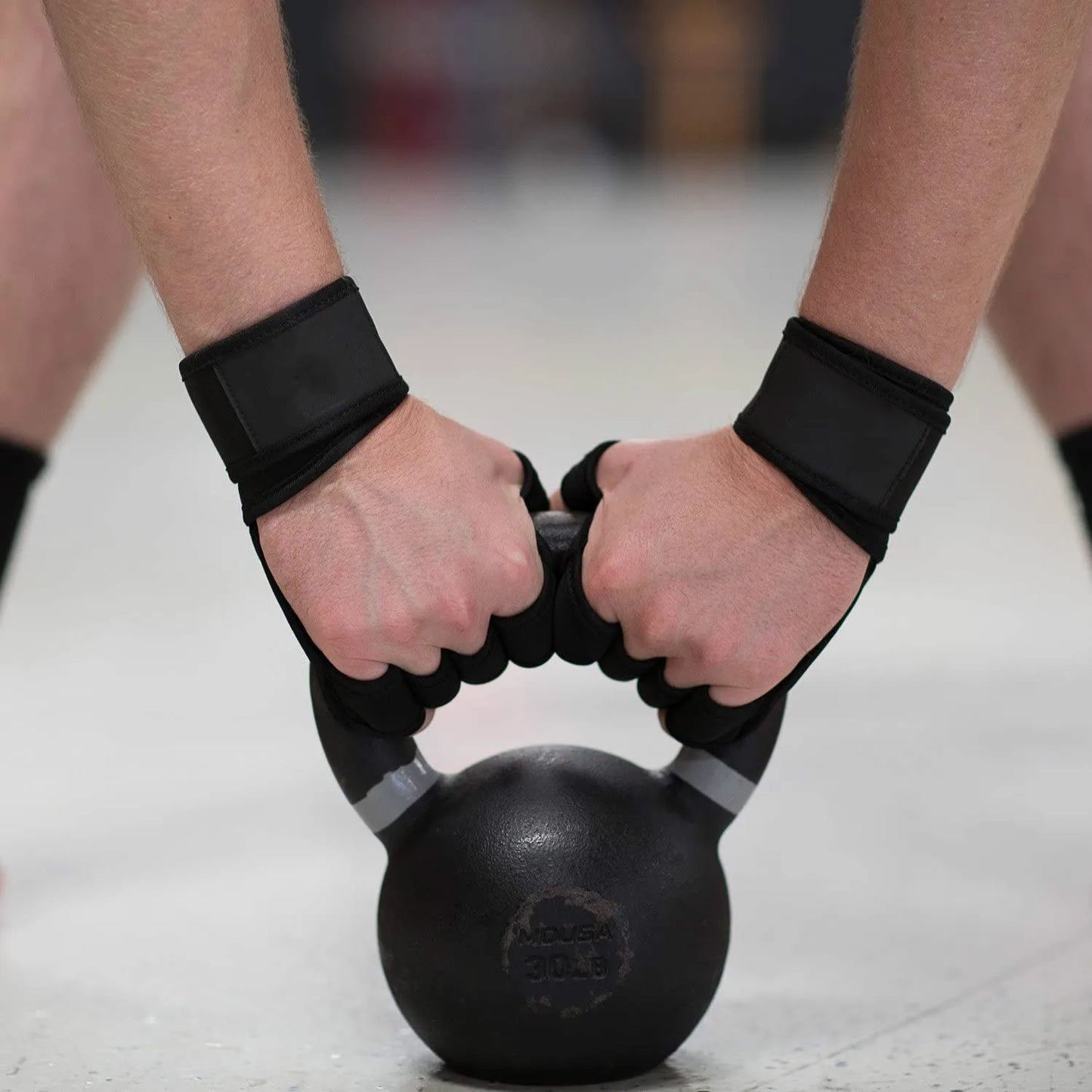 Gym Fitness Heavy duty Training Glove Men Women Fitness Sports Body Building Gymnastics Grips Hand Wrist Palm Protector Gloves