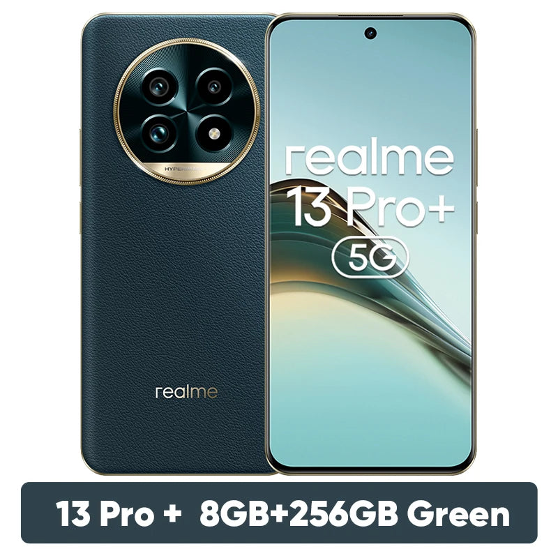 realme 13 Pro Plus Smartphone with Google Play Snapdragon 7s Gen 2 5G Chipset 5200mAh Battery Sony LYT-600 Periscope OIS Camera