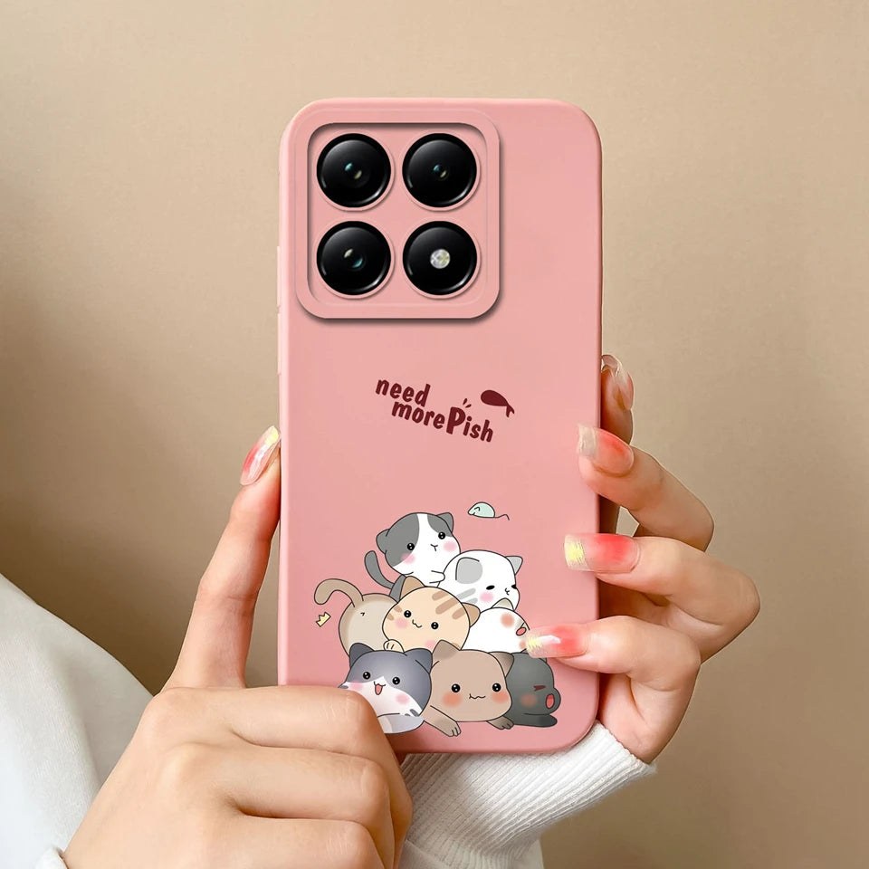 For Xiaomi 14T 14T Pro Cases Cartoon Astronaut Protective Durable Fashion Simplicity Soft Phone Cover For Xiaomi14T 14TPro Coque