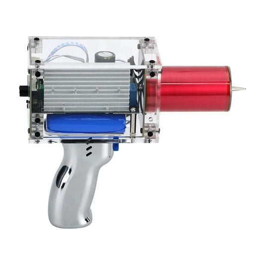 Third Generation Plus Official Enhanced Version 80W 6A Tesla Coil Gun Handheld Magnetic Energy Generator with Power Adapter by PDG ibma