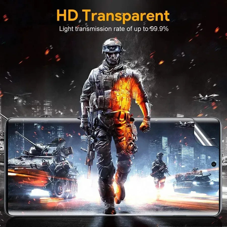 3PCS Back Matte Hydrogel Film for Samsung S24 S23 S22 S21 S20 Ultra FE S10 S9 Plus Screen Protector for Note 8 9 10 20 TPU Film