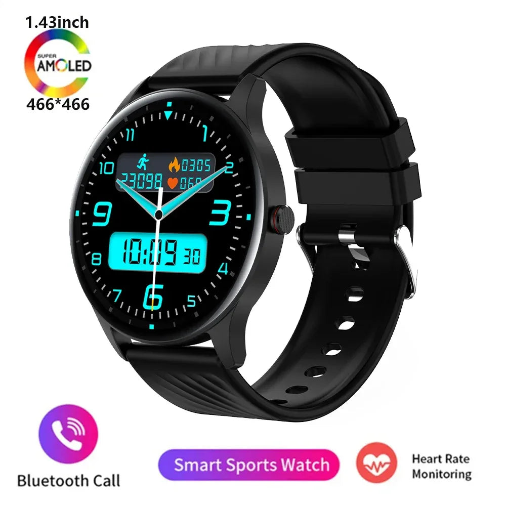New Health Smart Watch ECG Heart Rate Blood Oxygen Blood Pressure Monitoring Bluetooth Call GPS Movement Trajectory Smartwatches
