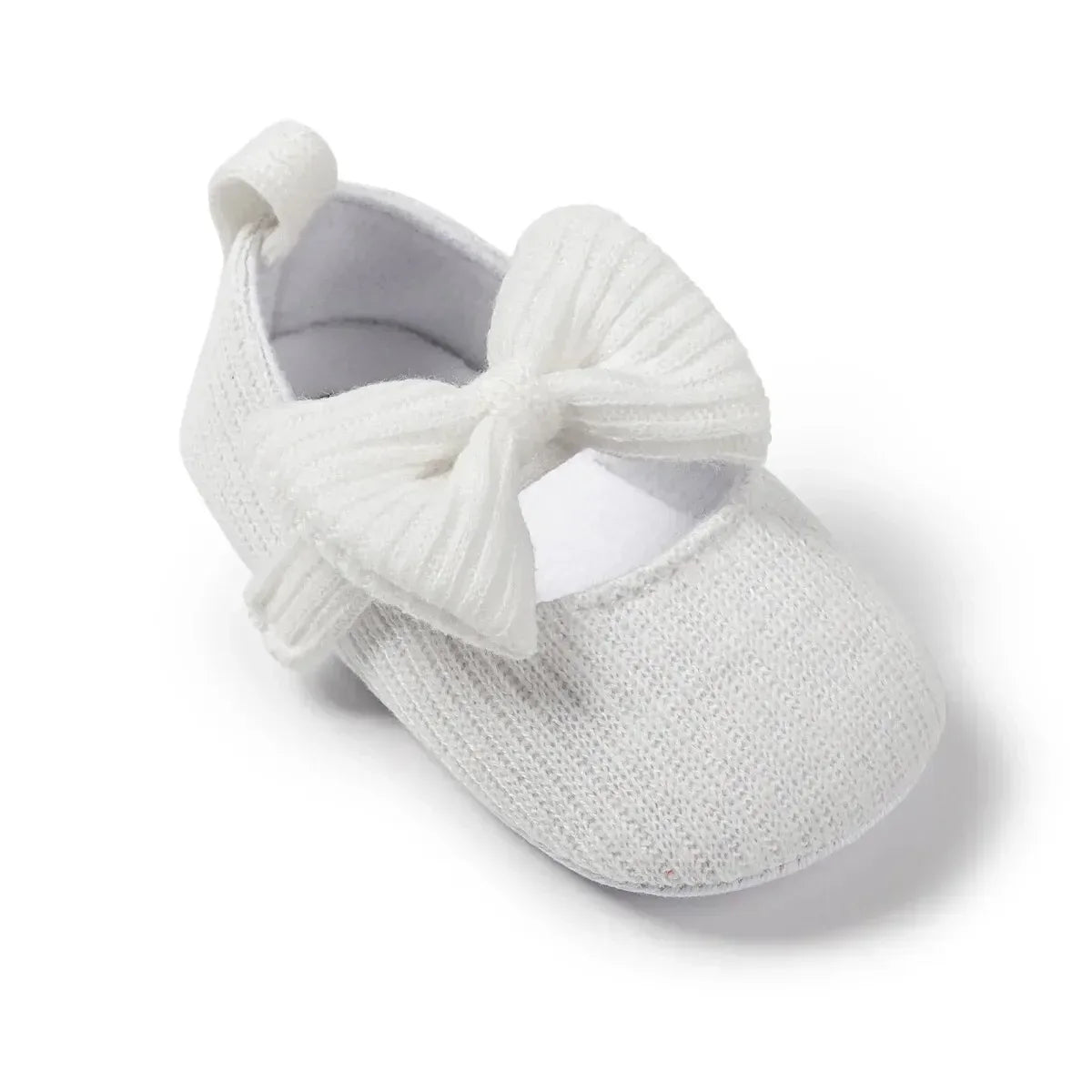 Meckior Spring Autumn Cotton Sole Baby Girl Shoes Newborn Toddler Bow Love First Walkers Anti-slip Baby Casual Shoes Moccasins