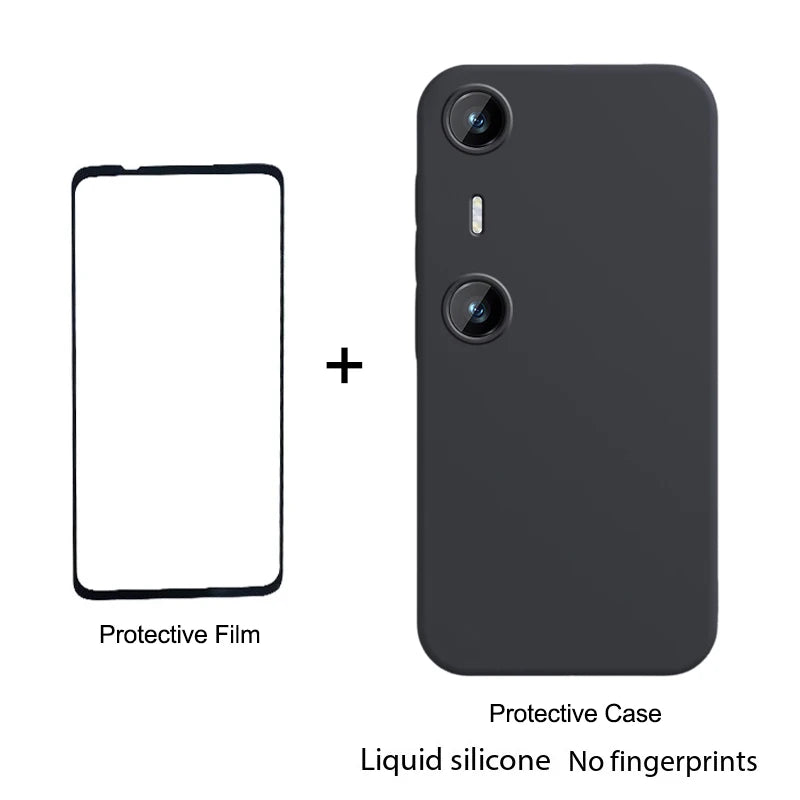 XREAL Beam Pro Protective Case Silicone Cover Tempered Film Mobile Phone Film, Space Computing Terminal Protective Film