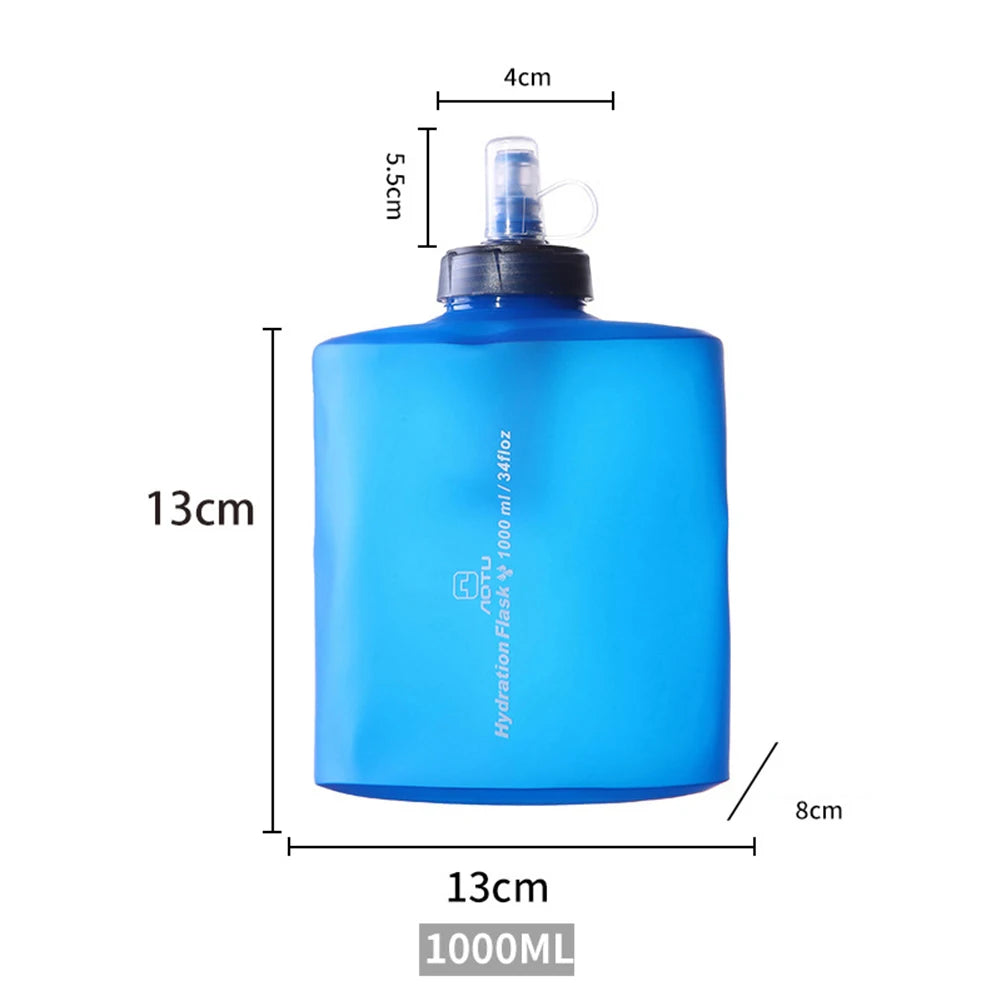 Hydration During Adventures 2000ML Sports Bottle Portable Sports Water Bottle Backpack Leak-Proof Water Bottle