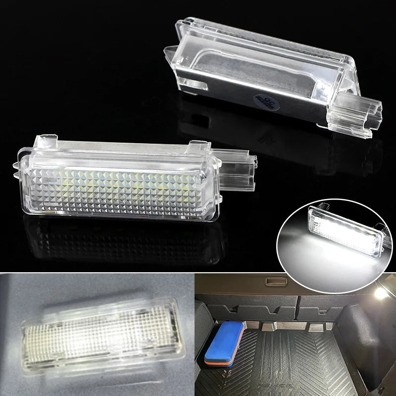 1pc/2pcs Car LED Welcome Projector Courtesy Door Light for Ford Focus Kuga 2013~up Canbus DC12V Bright Interior Led Lights White