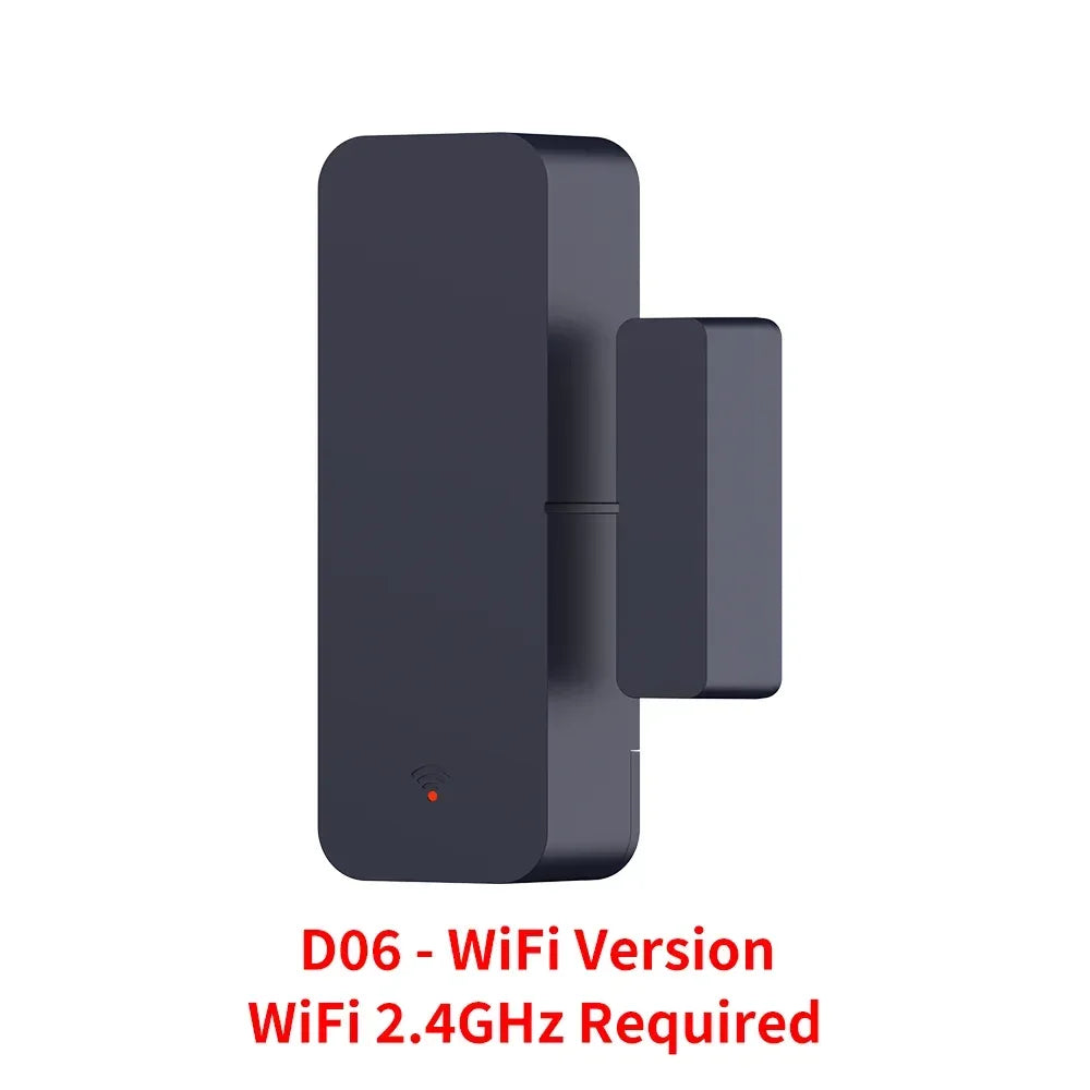 Tuya Zigbee Wifi Door Sensor Window Entry Sensor Security Burglar Magnetic Sensor Alarm Smart Life Work With Alexa Google Home