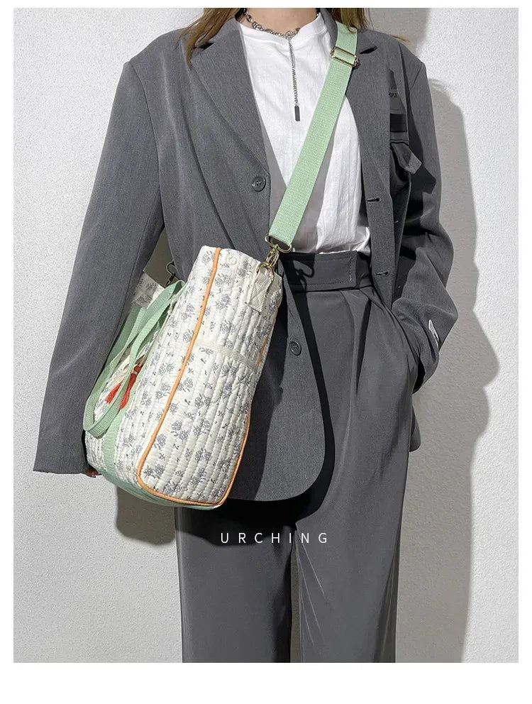 Diaper bag Mommy nappy Bag Large Capacity Tote Bag Luxury Designer Bag Mother and Baby Bag Floral Messenger Diaper Bag