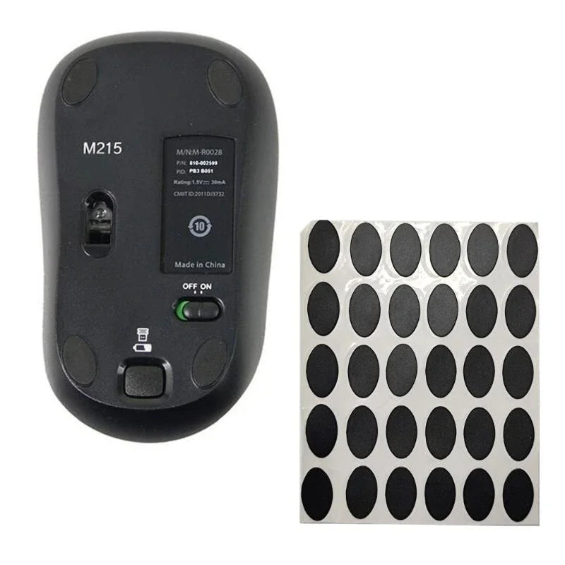 30Pcs Mouse Glides Skates For M215 M325 M310 M320 Gaming Mouse Antislip Feet Sticker Pad Brake Control Speed Mouse Feet