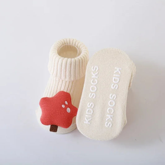 Infant Baby Socks For Boys Girls Autumn Winter Toddler Newborn Floor Anti Slip Sock With Cartoon Soft Cute Home Kids Boy Socks by PDG ibma