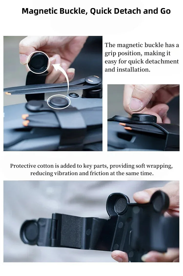 Propeller Holder for Mavic 4 Pro Drone | Soft Pad Bottom Protection |Quick-Release Blade Fixing Clip | Anti-Scratch Storage Lock