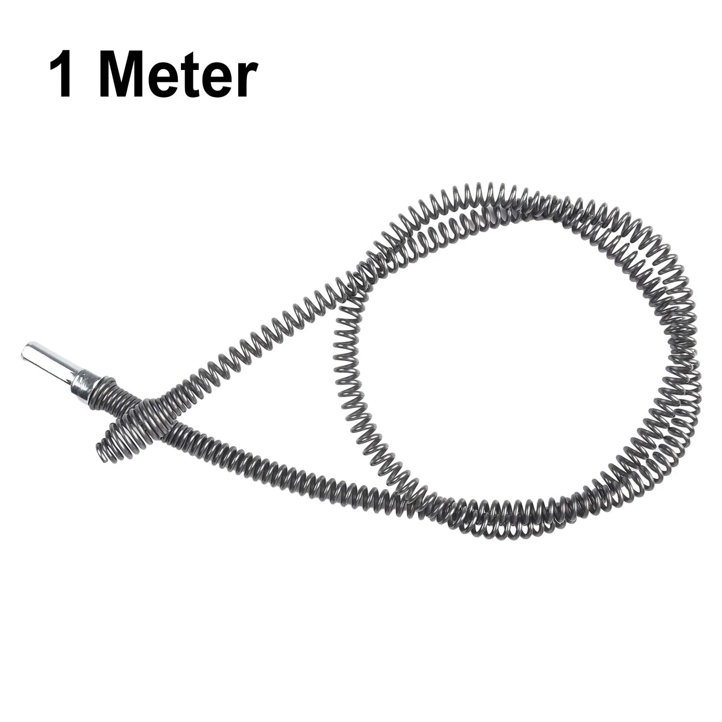 1PC Pipe Unblocker Tool Spring Pipe Dredging Tool Manganese Steel Spring Head Design Bathroom Kitchen Drainer Cleaner 1/2/3 M