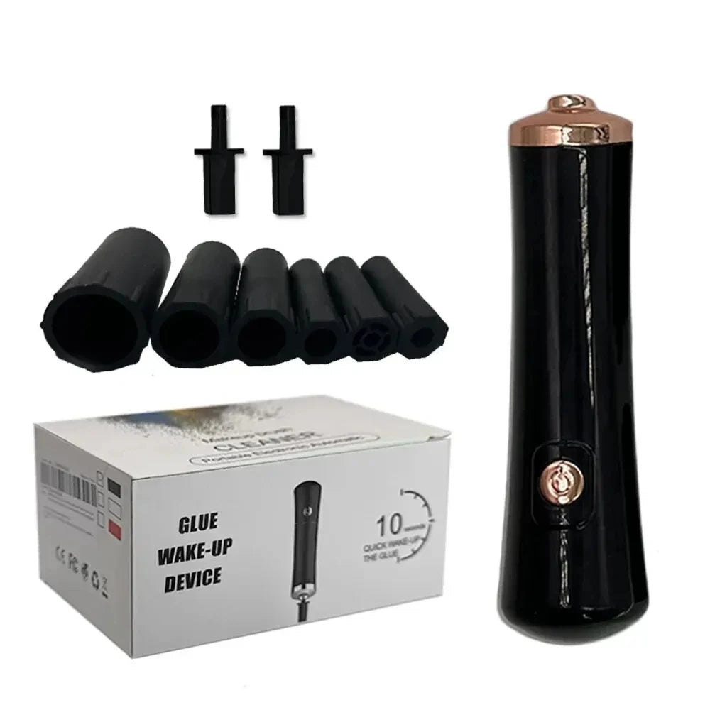 Eyelash Glue Shaker Electric Awakener Nail Polish Tattoo Ink Pigment Liquid Vibrator Awakening Device Eyelash Glue Makeup Tools