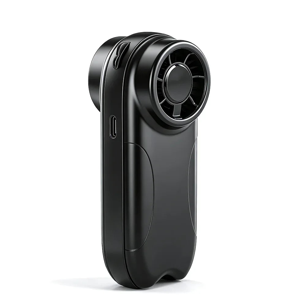 Portable Mini Handheld Fan High-speed Outdoor Small Fan USB Rechargeable Large Capacity 4000 mAh LED Display 100 Wind Speeds