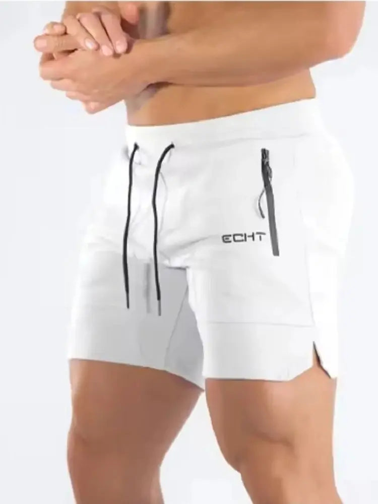 New Sports Shorts Men Beaching Shorts Zip pocket Trousers Bodybuilding Sweatpants Fitness Jogger Running Gyms Men Shorts