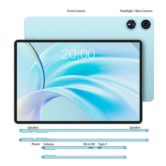 【New】Android 14 Teclast P50 Case Tablet 11" 90Hz Screen Unisoc T606 Octa-Core 4GB 128GB LPDDR4X Wifi BT5.0 7000mAh Battery
