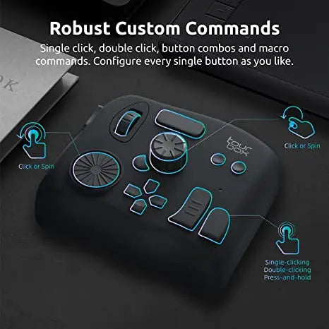 Tourbox Photo Video Editing Console Advanced Controller Simplify optimize Lightroom SAI Premi with Customized Creative inputs by PDG ibma