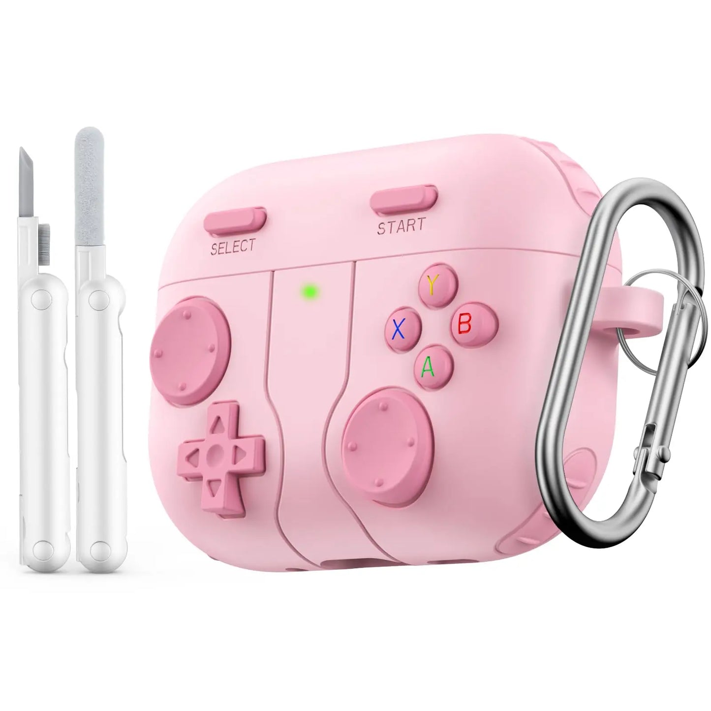 Game Case for AirPods Pro 3 2025 Cover with Cleaner Kit Keychain For AirPods Pro 3rd Generation Silicone Case for AirPods Pro 3
