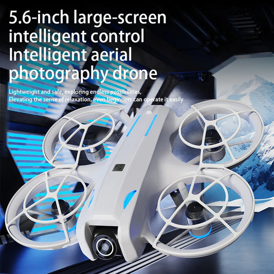 New L105 PRO Drone 8K HD Dual Camera Brushless Optical flow Positioning UAV LCD Remote Control Quadcopter Children Toy Gifts