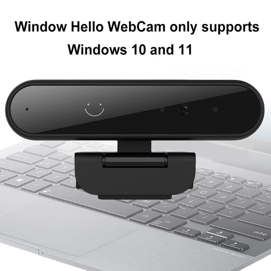 Facial Recognition Webcam Windows Hello 1MP 720P/2MP 1080P Web Camera IR Facial Recognition Login For Laptop PC Camera with Mic