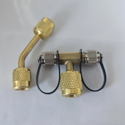 Vacuum Gauge VGW-mini Three-way Bend Adapter VGW-MINI Three-way Valve