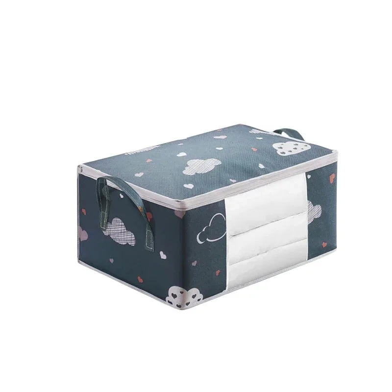 Large Capacity Multi-Purpose Storage Bag with Handles, Dustproof Moisture-Resistant Odorless Non-Woven Fabric