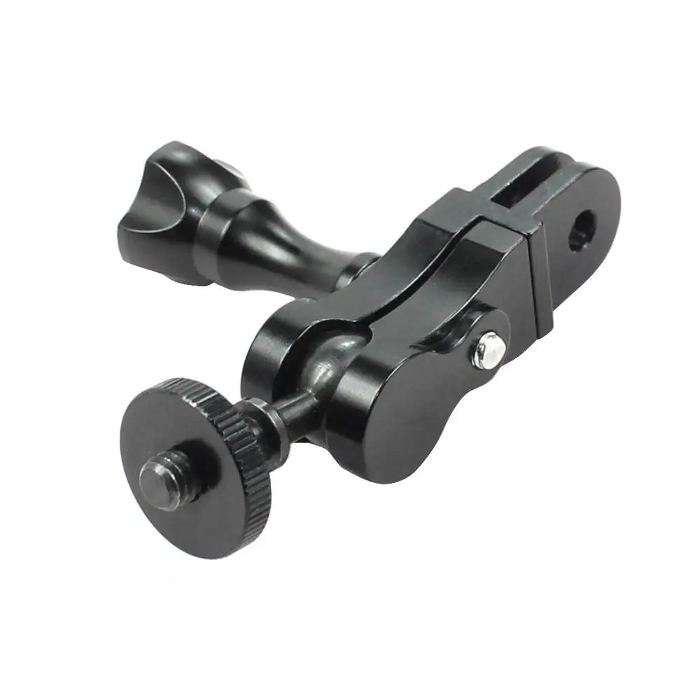 Universal Aluminum Arm Adapter Mount Bracket Connector W/ Knob 1/4'' Inch Screw for GoPro for OSMO Action YI Sports DSLR Cameras