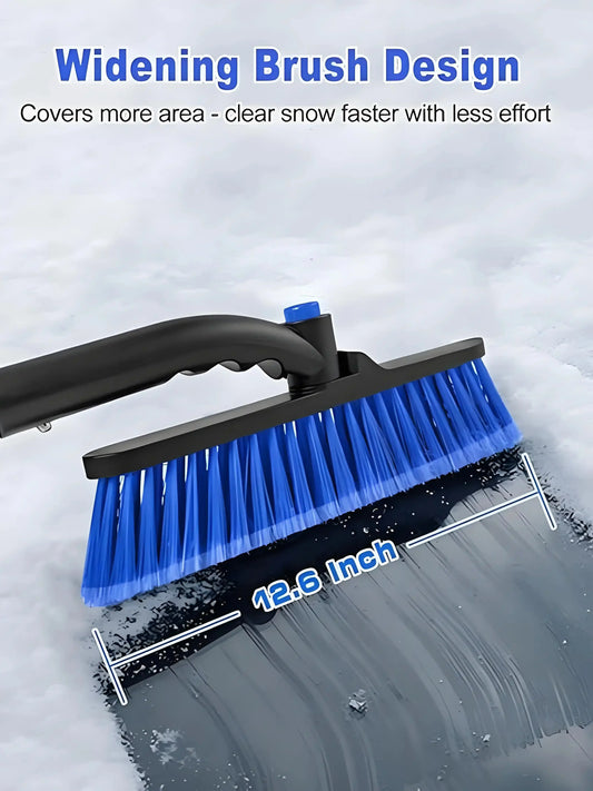 Ice Scraper and Brush for Car, Snow Brush and Ice Scraper with Foam Grip, Detachable Snow Scraper for SUV Truck Jeep Vehicle by PDG ibma