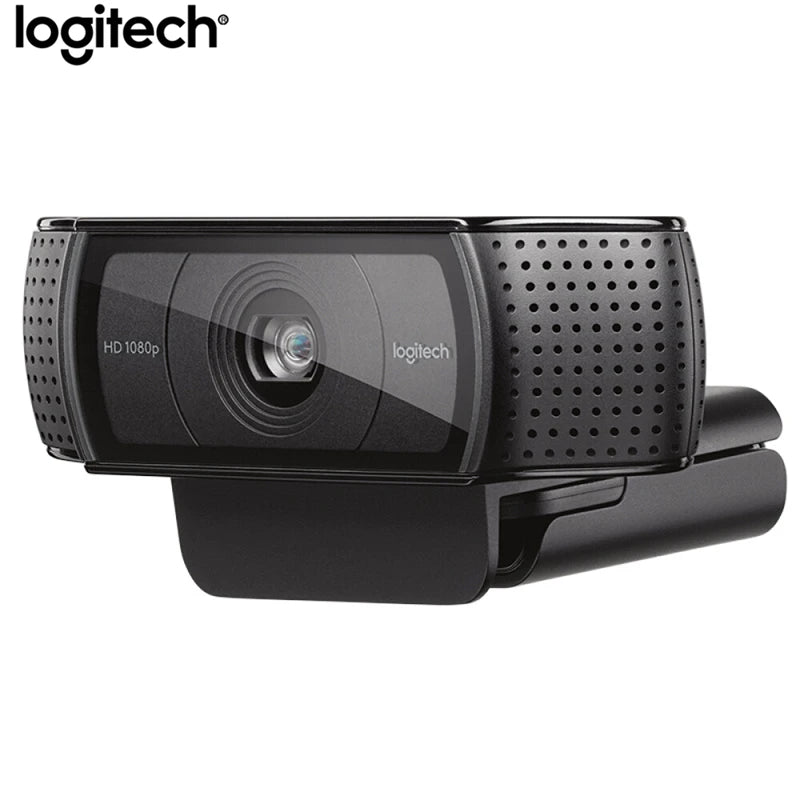 Logitech C920e HD Pro Webcam Widescreen Video Chat Recording USB Smart 1080p Web Camera For Computer C920 Upgrade Version CMOS