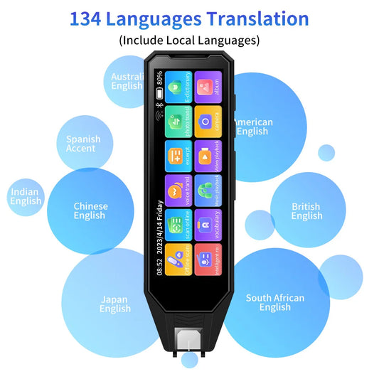 New style MD09 Intelligent Translation pen voice converter offline scanning translation pen Business travel dictionary pen