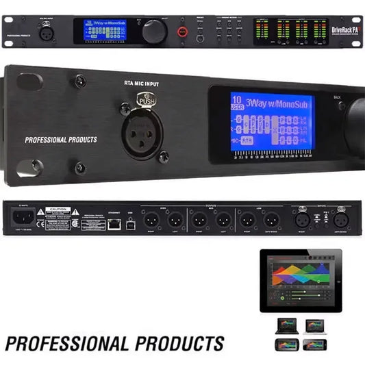 PA2 VENU360 professional digital audio feedback suppressor crossover matrix processor stage performance speaker management syste