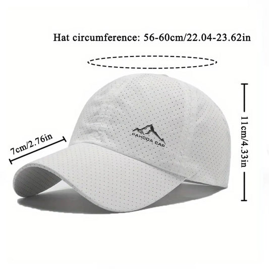 2pcs Sports Baseball Cap, Snow Mountain Print, Quick-drying, Spring Summer Leisure, D Suitable for Both Men and Women by PDG ibma
