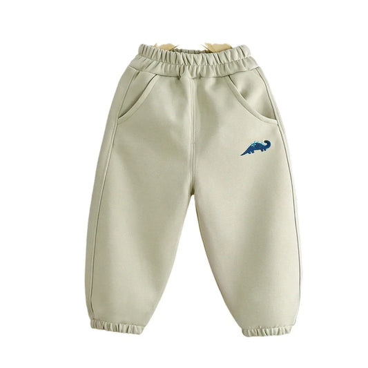 Baby Girls Boys Pants Pocket Long Trousers For Kids Toddler Infant Cartoon Pant Spring Autumn Children's Casual Sports Clothing