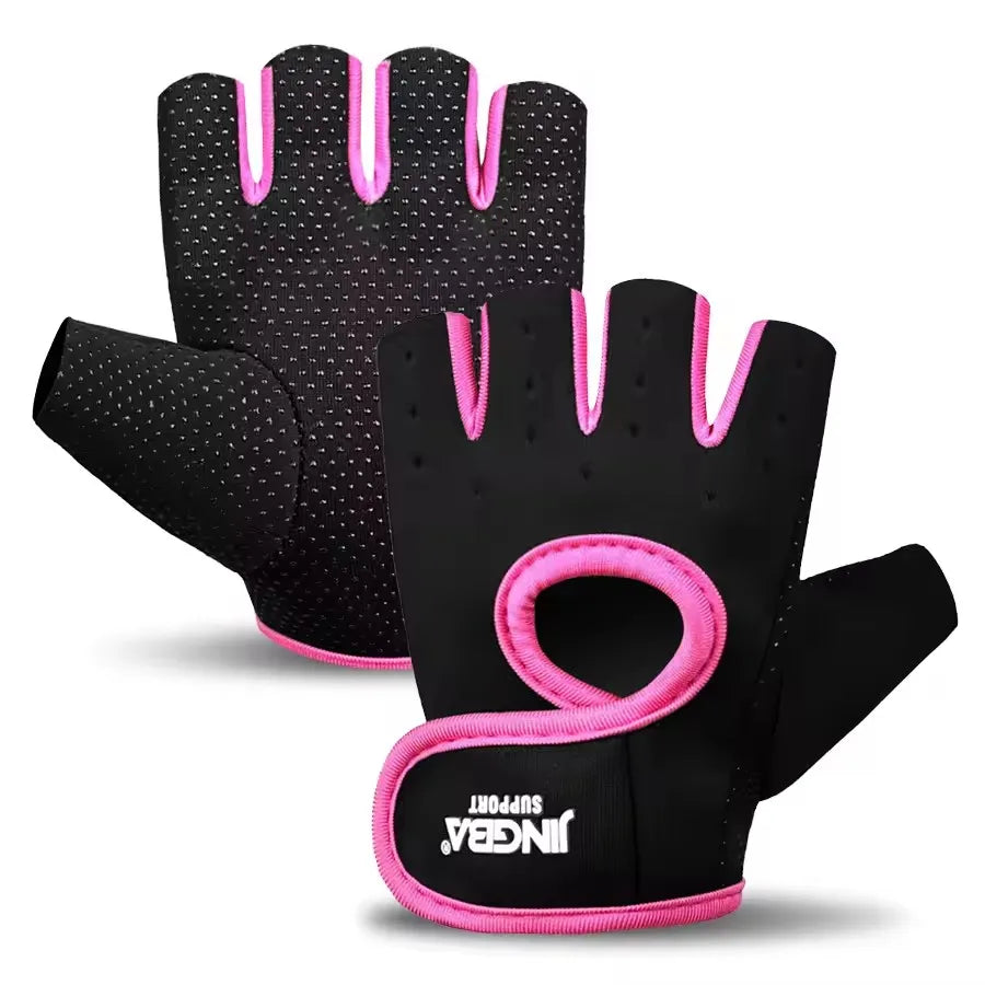 Unisex Gym Workout Gloves for Weight Lifting Fitness Body Building Sports Training Cycling Exercise - Durable Protection Grip